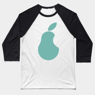 Iconic Pear Brand Green Baseball T-Shirt